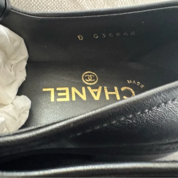 Chanel Black Moccasins - Picture 6 of 6